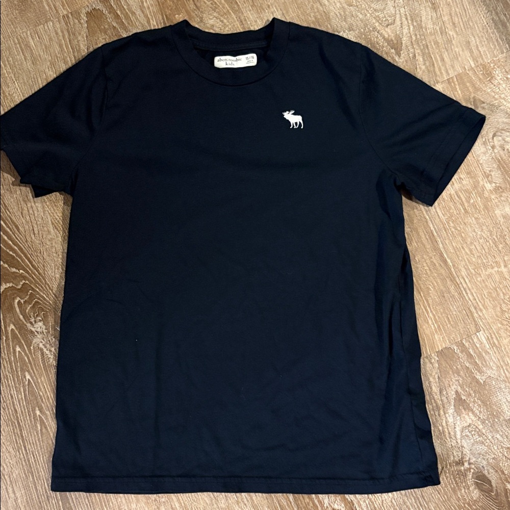 Abercrombie Kids Black Tee with Logo